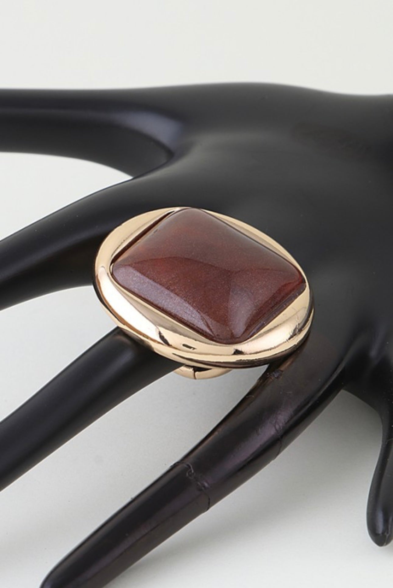 Aura Stone Ring (Brown)