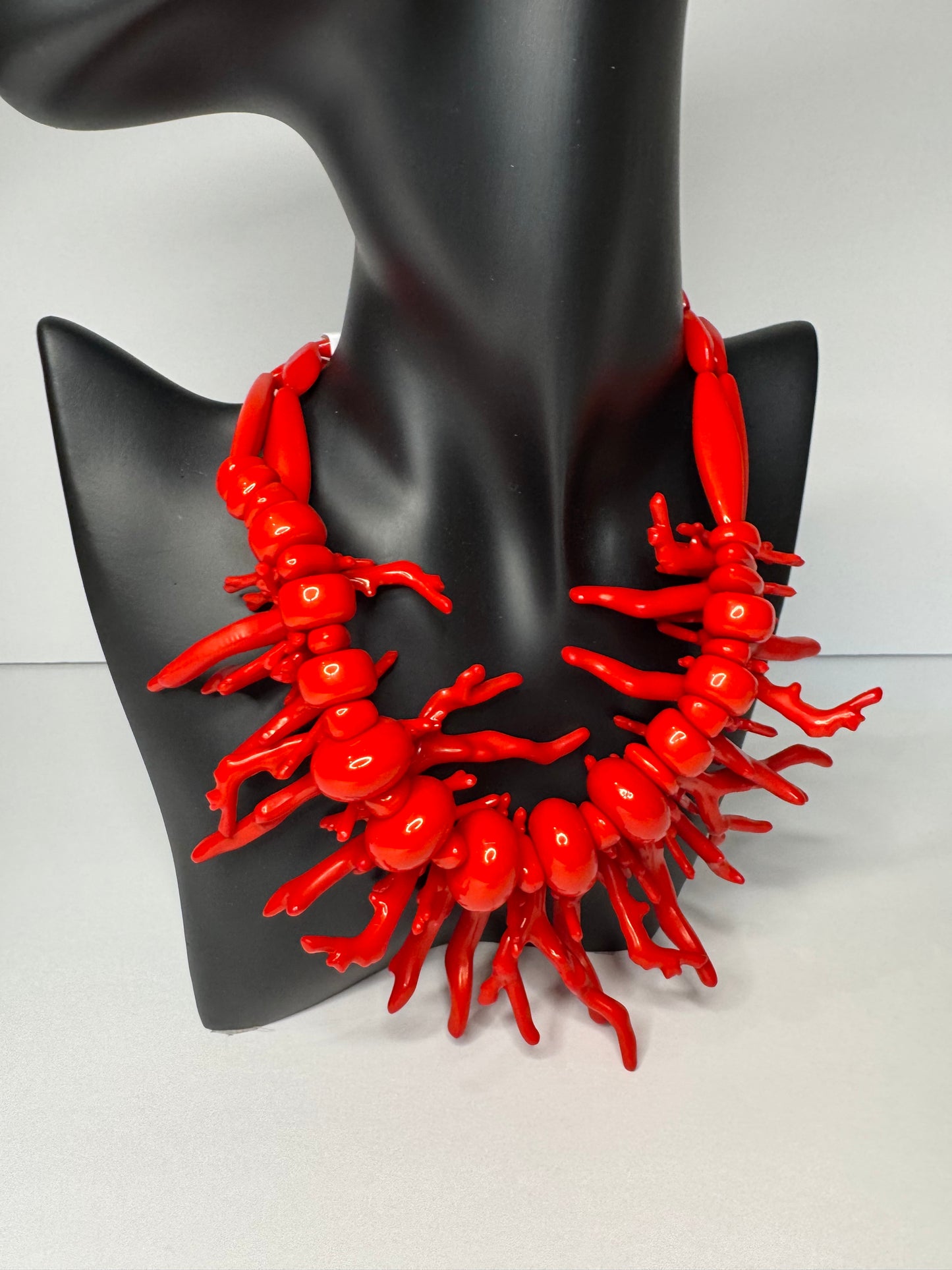 Pretty In Red Necklace