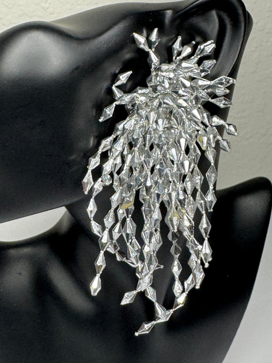 Beaded Sprout Earrings