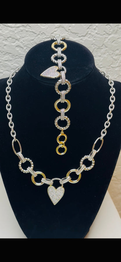 Love You Down (Necklace & Bracelet )