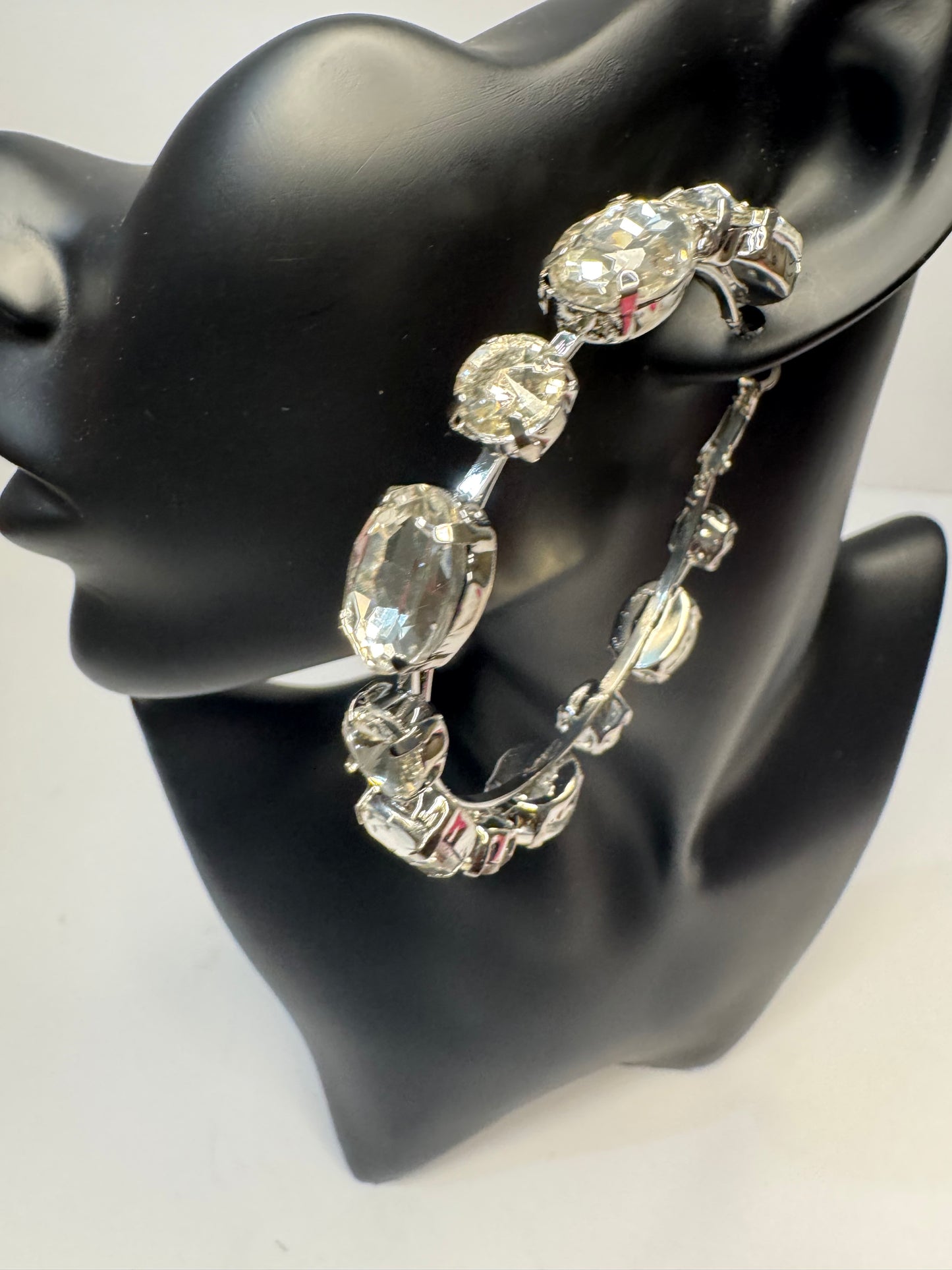 Gem Hoop Earrings