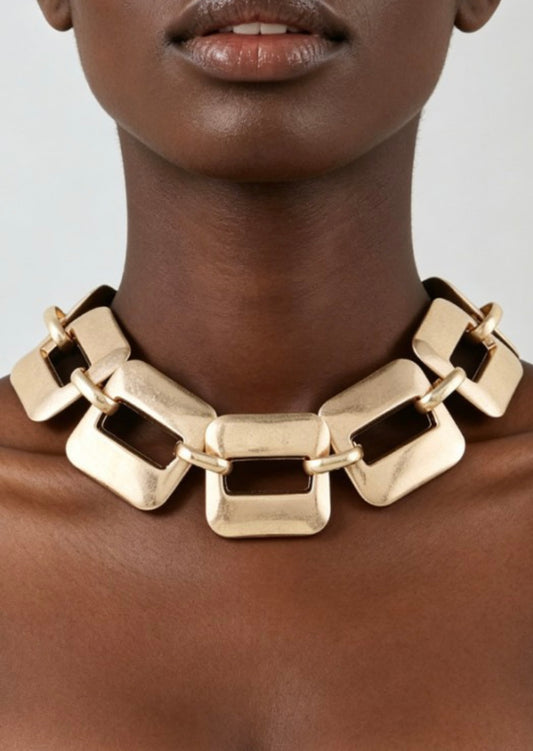 Doin Too Much Statement Necklace