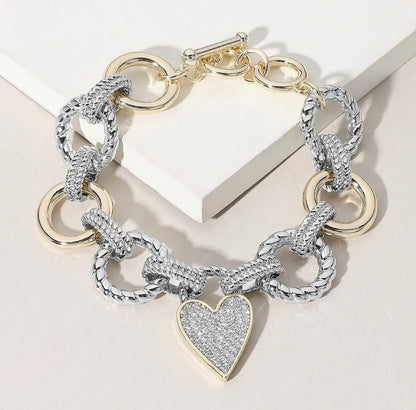Love You Down (Necklace & Bracelet )