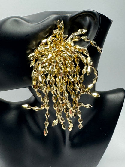 Beaded Sprout Earrings