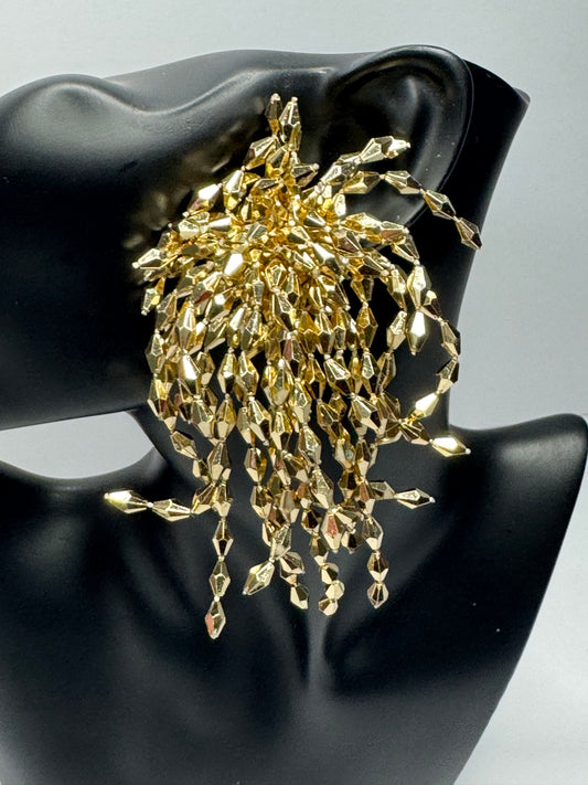 Beaded Sprout Earrings