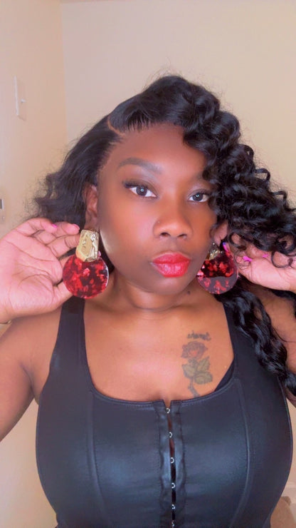 Candy Stone (Burgundy/Red)