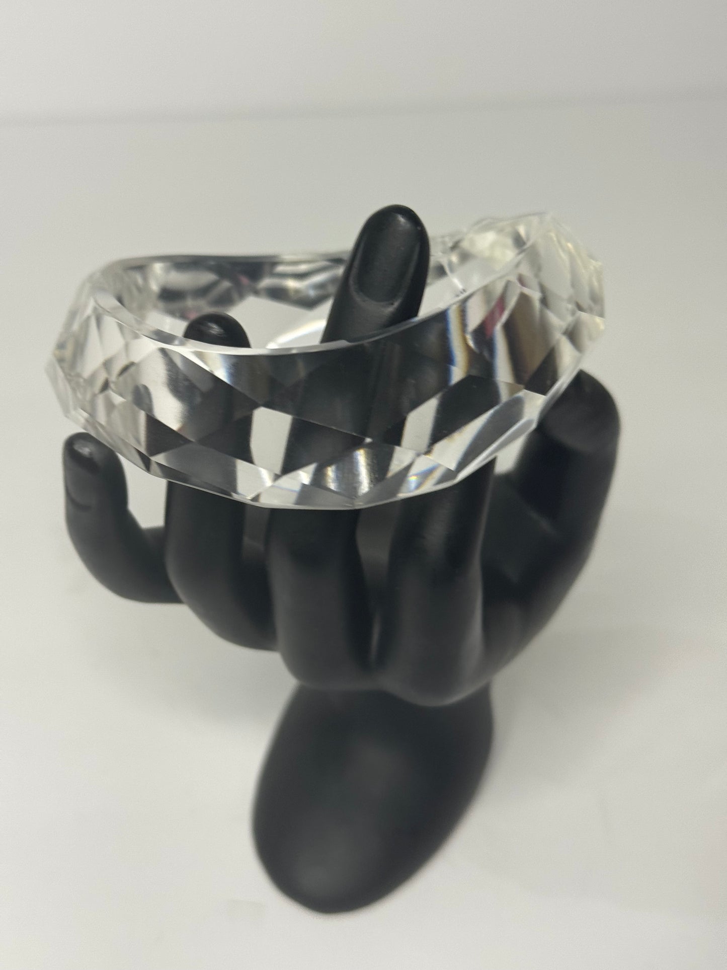 So Icy Clear Bangles