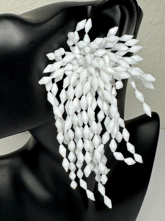 Beaded Sprout Earrings