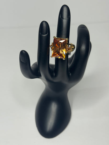 Gold Gem Ring