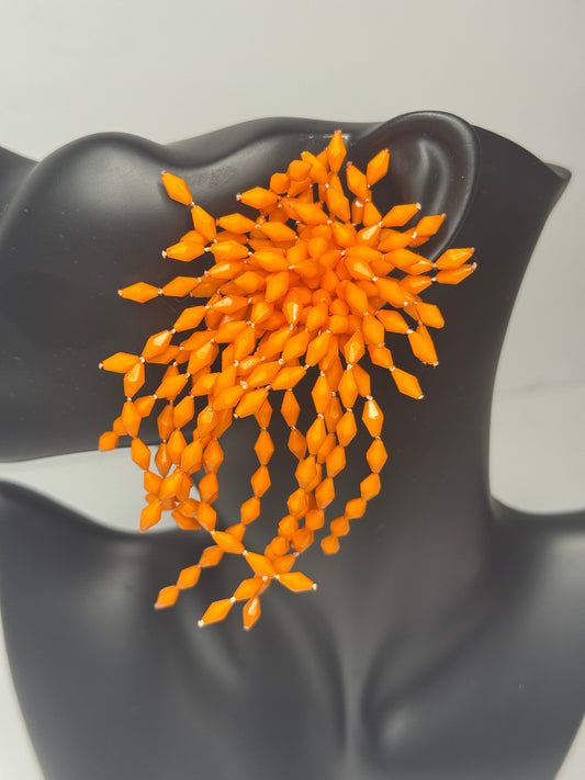 Beaded Sprout Earrings