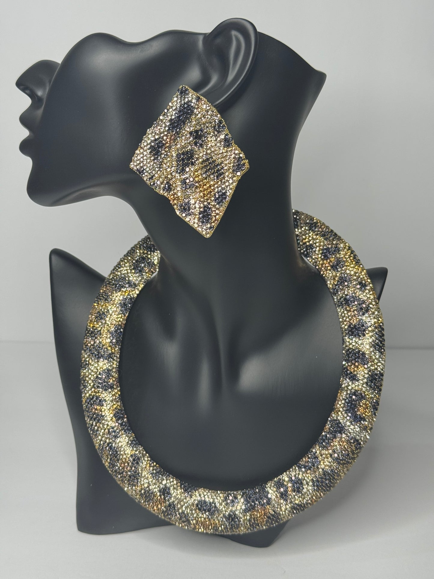 Leopard Necklace Set
