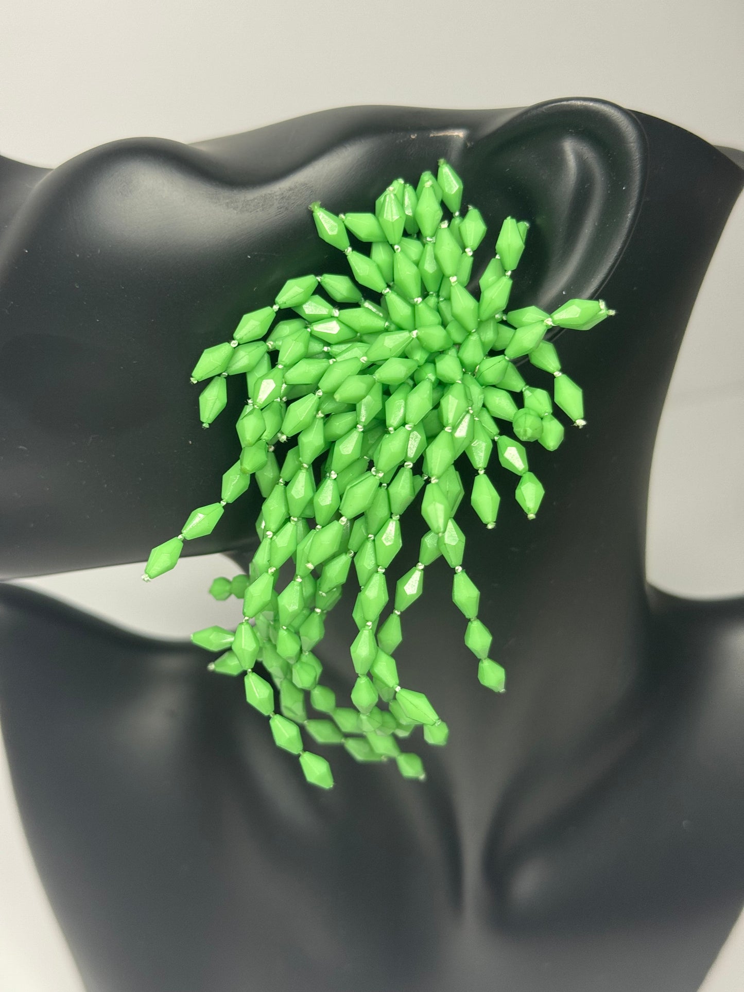 Beaded Sprout Earrings