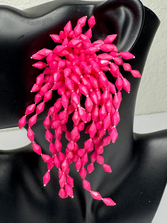 Beaded Sprout Earrings