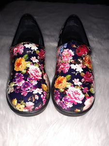 Floral Nursing Shoes