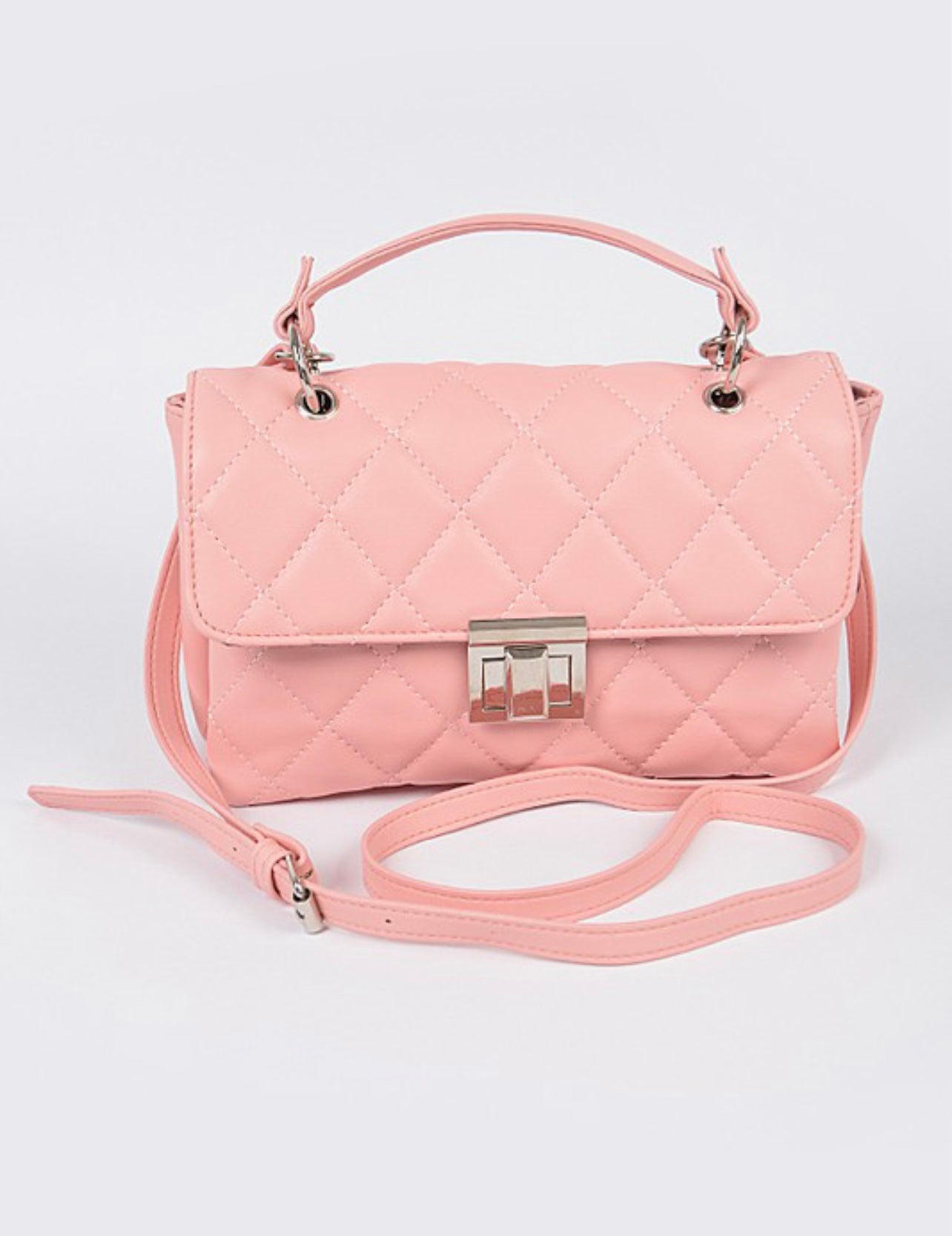 Quilted Pink Bag